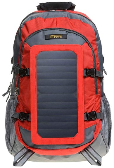 Mochila solar senderismo