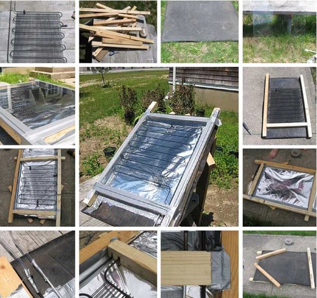 Calentador solar casero Calentador solar casero