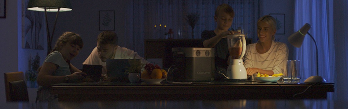 ECOFLOW-Estación de energía portátil EFDELTA de 1260Wh 7 Uso del generador fotovoltaico Ecoflow EFDELTA 1260Wh