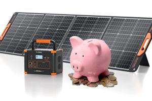 Ahorro de energía con un generador solar