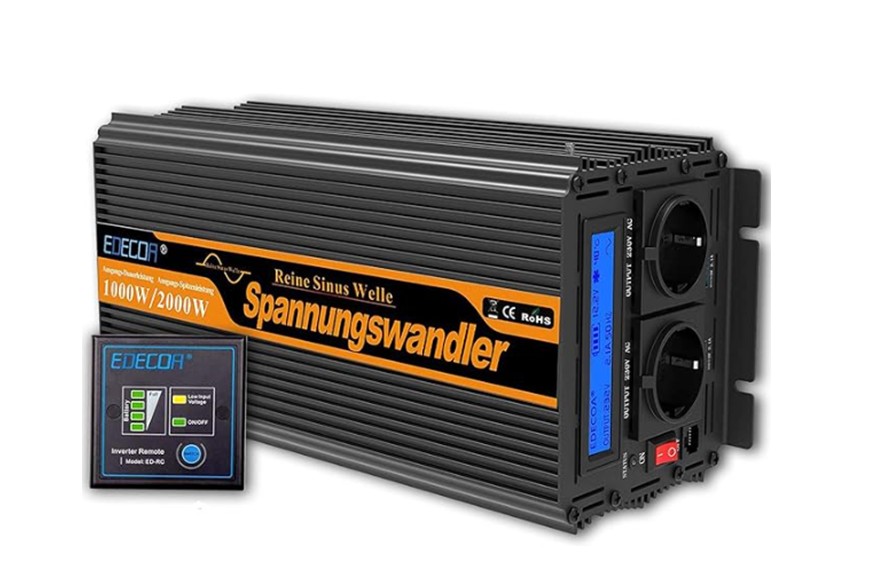 EDECOA 1000W 12v