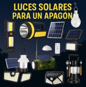 Luces solares para apagones: la guía definitiva para iluminar tu vida sin depender del enchufe 12 Las mejores luces solares de emergencias